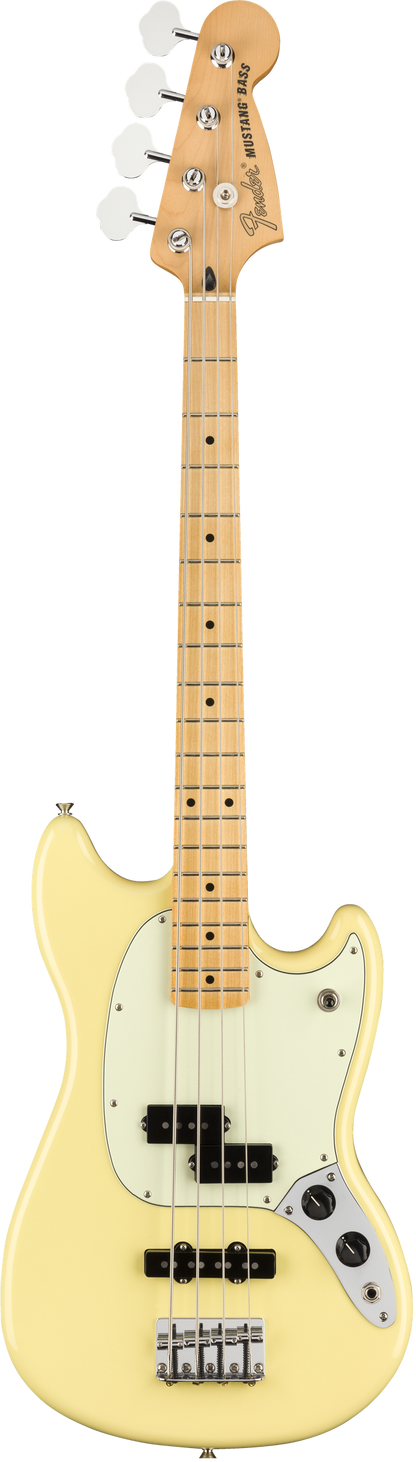 Fender Limited Edition Player Mustang Bass PJ - Canary