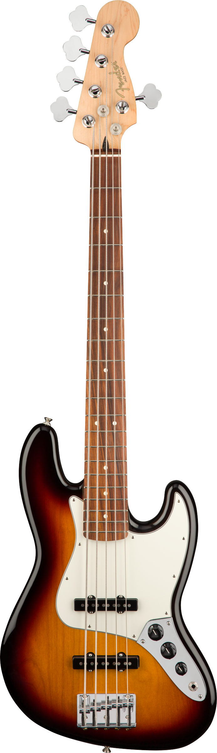 Fender Player Jazz Bass V -Pau Ferro Fingerboard - 3-Colour Sunburst