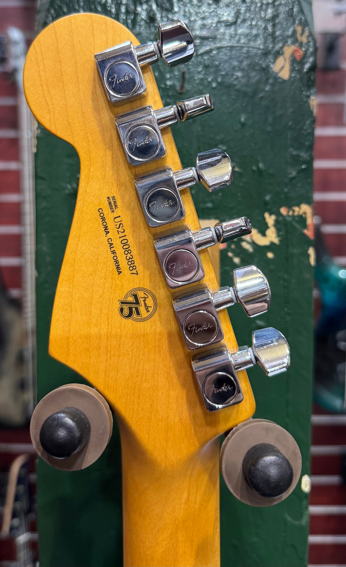 Fender American Ultra Luxe Floyd Rose HSS Stratocaster  - Mystic Black - Pre-Loved