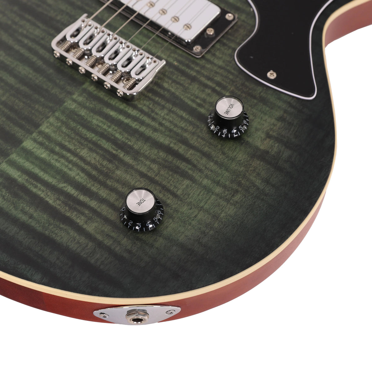 PJD Carey “Origin’ Pro Electric Guitar - Forest Green Burst