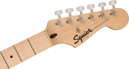 Squier Sonic Stratocaster - Maple Fingerboard - HSS - Tahitian Coral