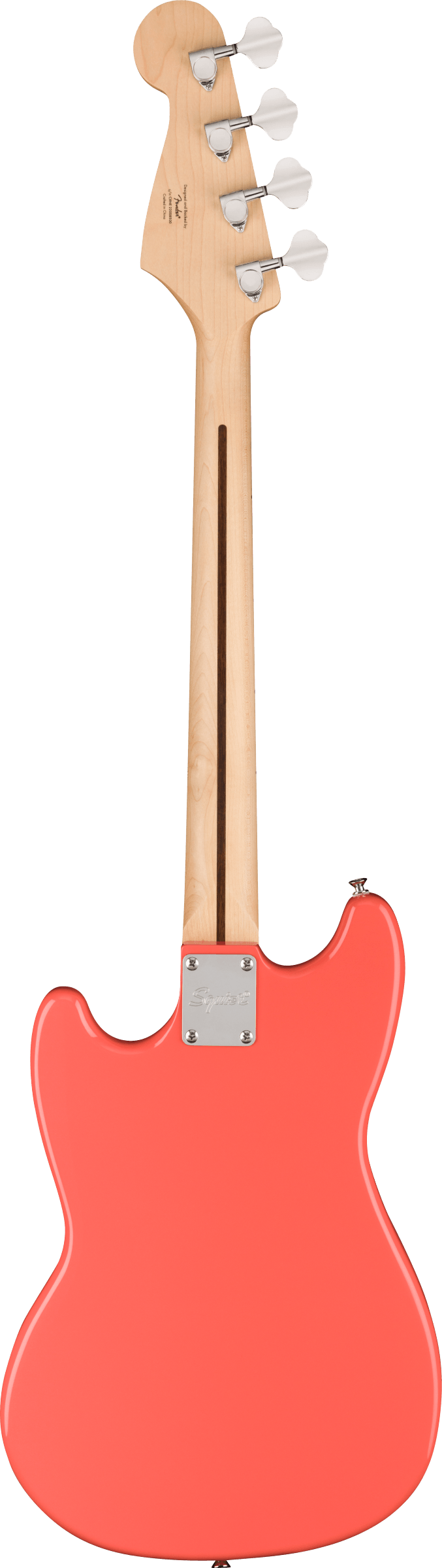 Squier Sonic Bronco Bass - Tahitian Coral
