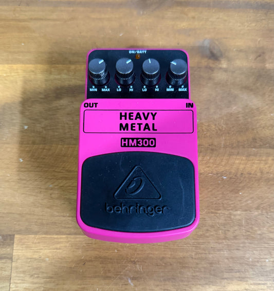 Behringer HM300 - Heavy Metal Pedal - Pre-Loved