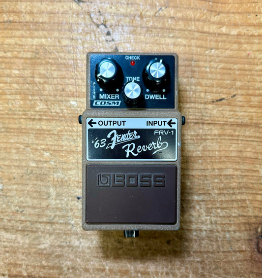Boss FRV-1 Fender ‘63 Reverb Pedal - Pre-Loved