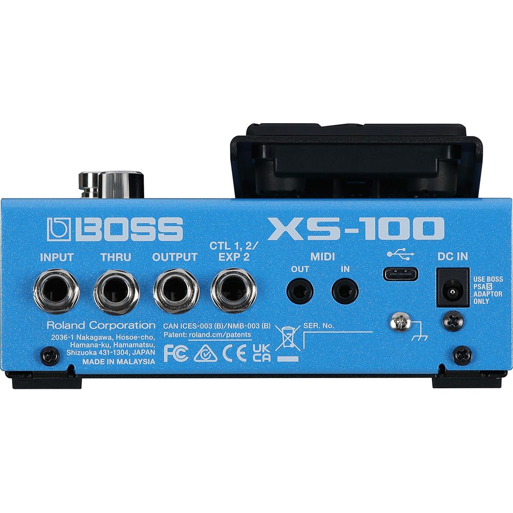 Boss XS-100 Poly Shifter Advanced Pitch-Shifting Workstation Pedal
