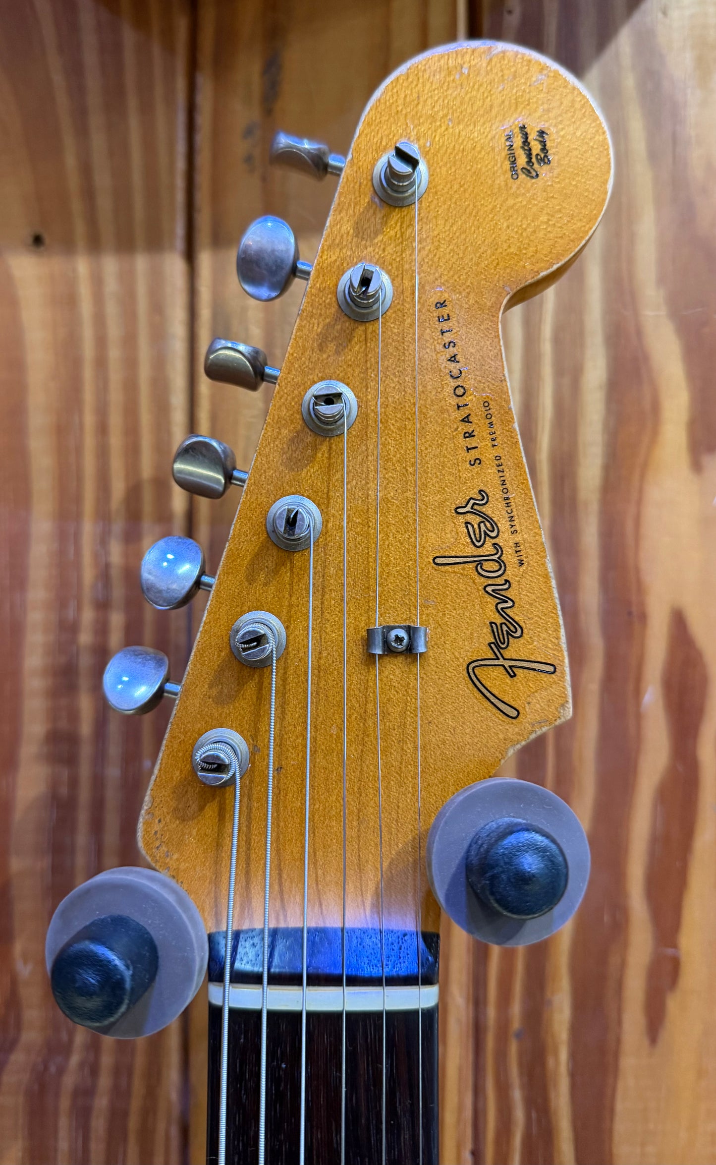 1960 Fender Custom Shop Stratocaster Masterbuilt “Dale Wilson”  Aged White Relic