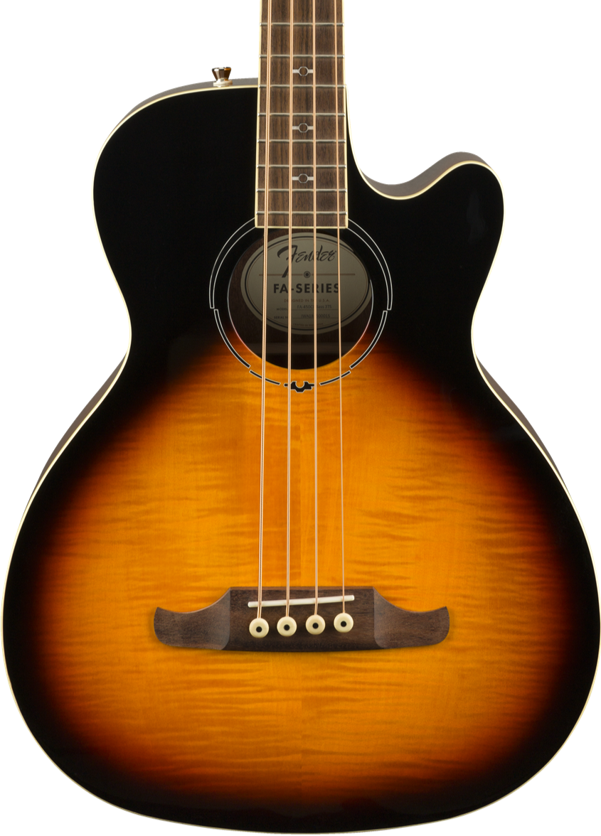 Fender FA-450CE Acoustic Bass - 3 Colour Sunburst