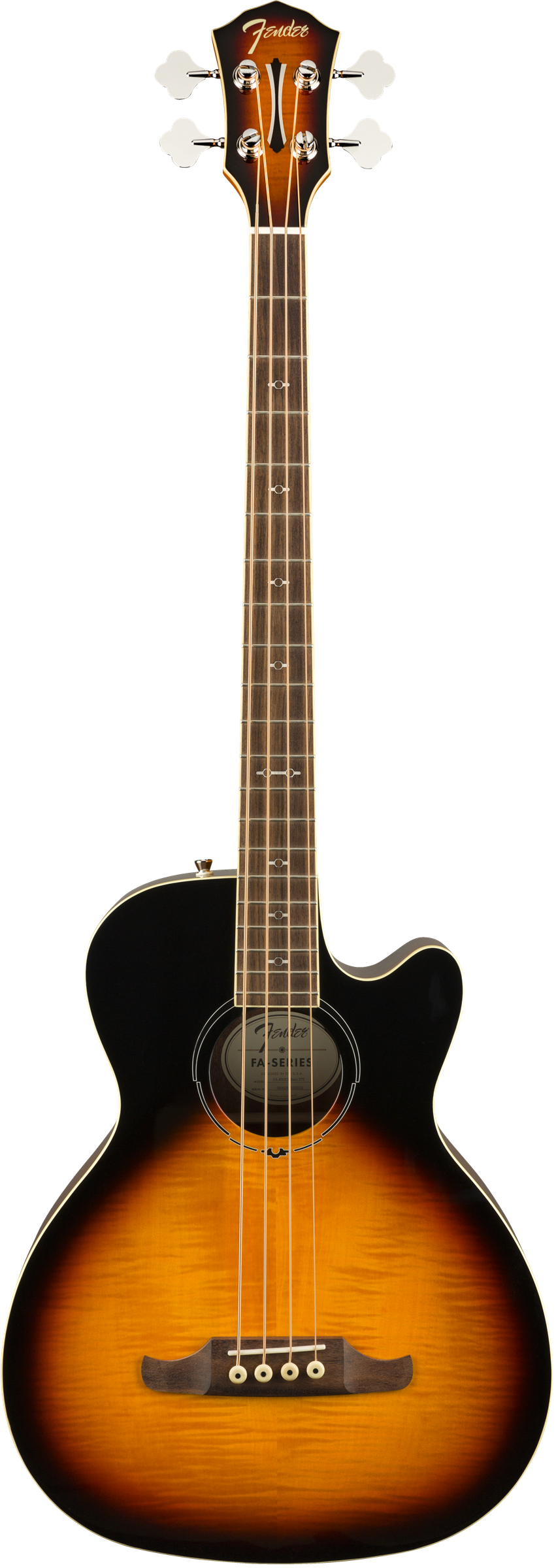 Fender FA-450CE Acoustic Bass - 3 Colour Sunburst