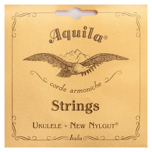 Aquila 21U New-Nylgut Baritone Ukulele Strings - DGBE Tuning - Low D - 2 Wound Strings