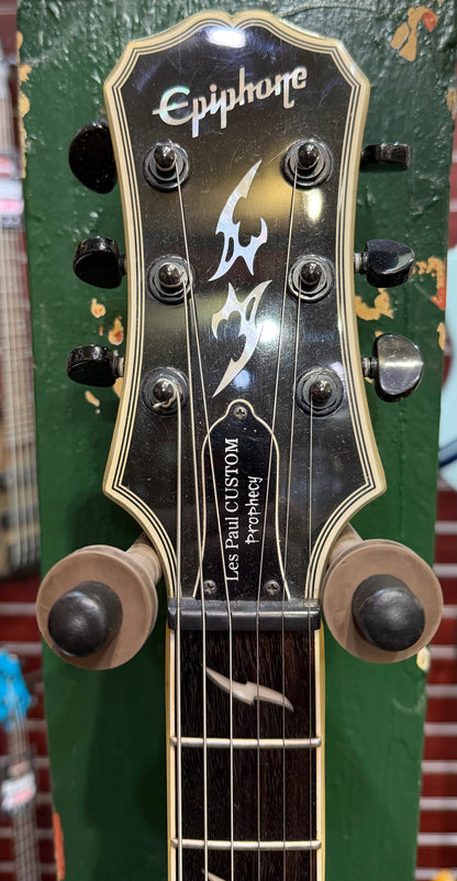 Epiphone Les Paul Custom Prophecy - Midnight Ebony - Pre-Loved