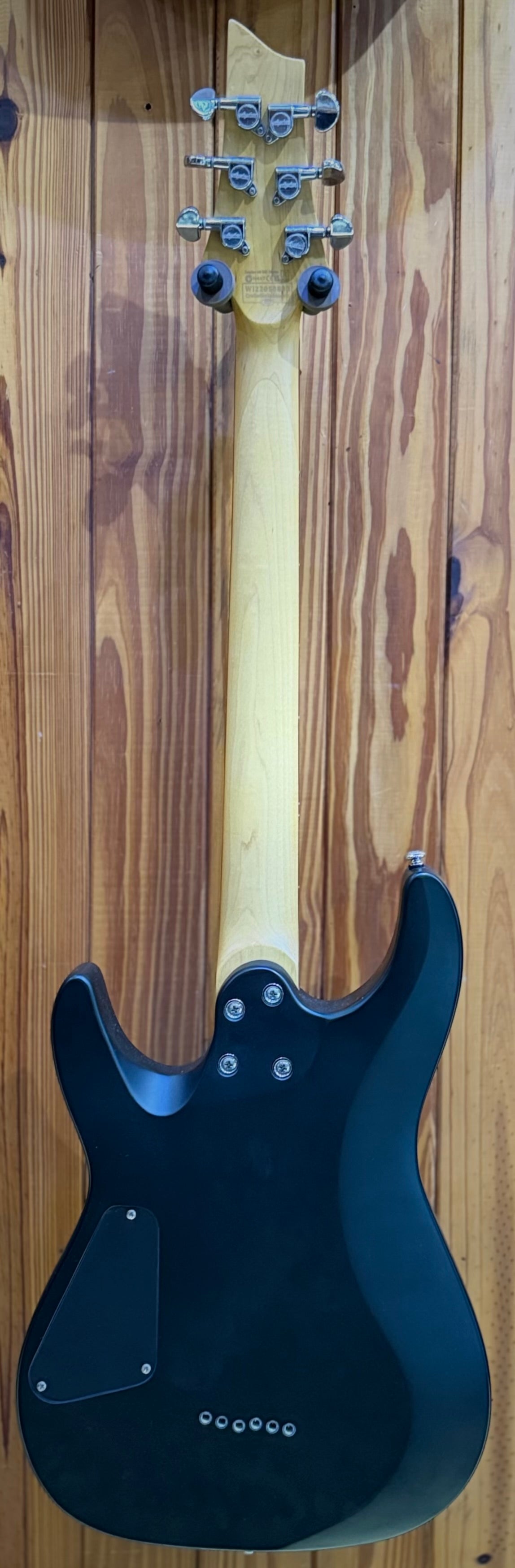 Schecter C-6 Deluxe - Satin Black - Pre-Loved