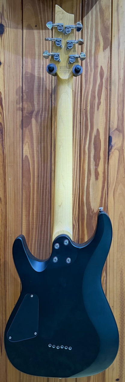 Schecter C-6 Deluxe - Satin Black - Pre-Loved