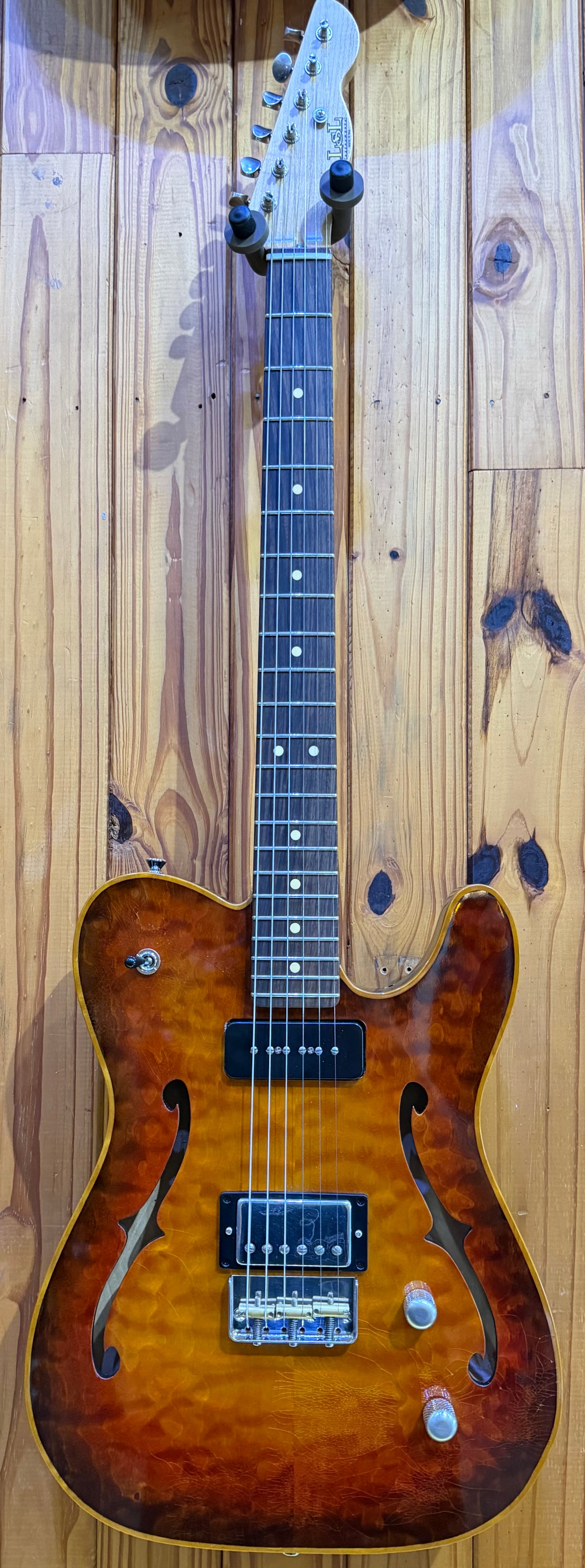 LSL Instruments Soledad DX Semi-Hollow T Style - Hand-Rubbed Sunburst - 'Madagascar'