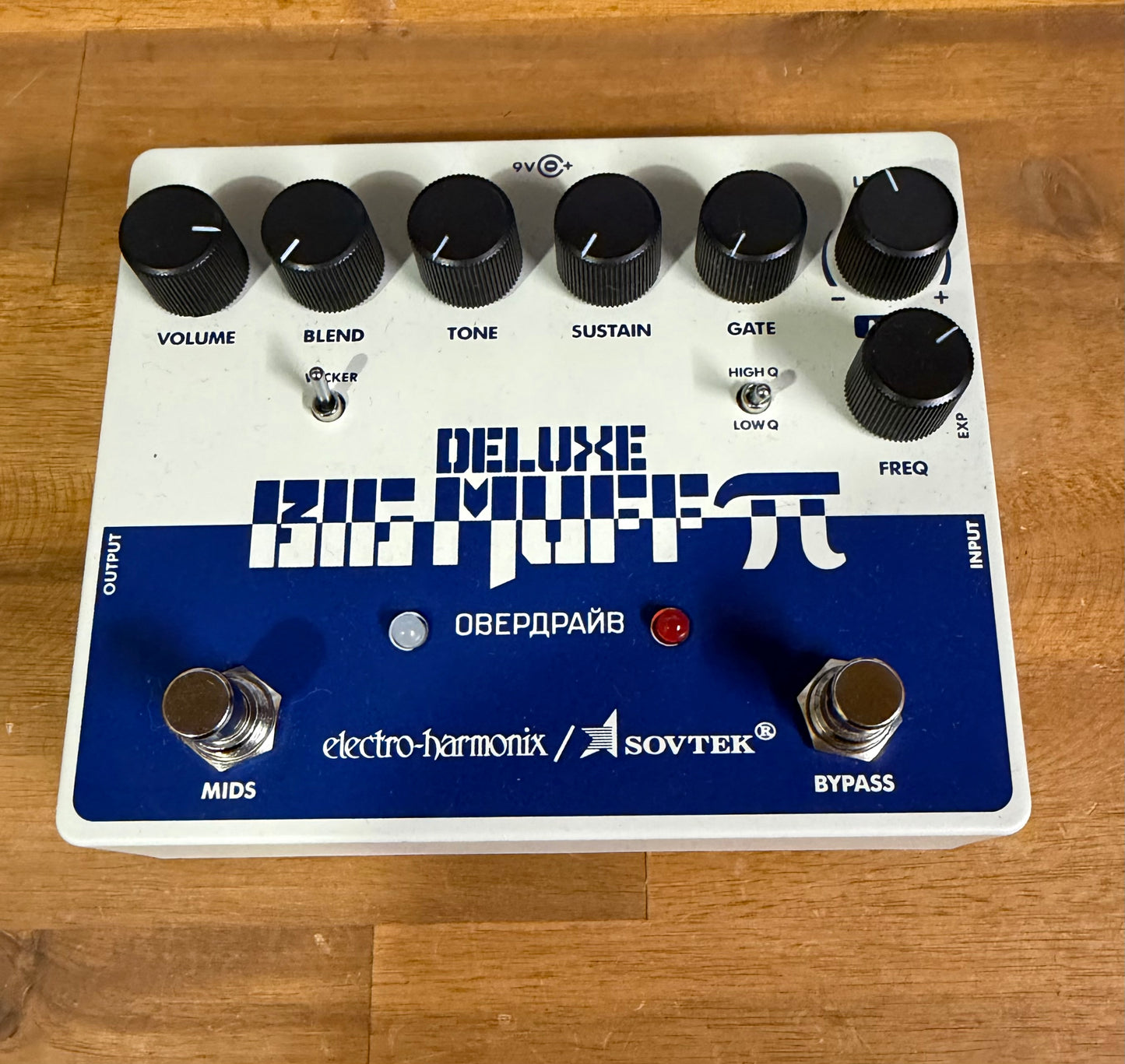 Electro-Harmonix Sovtex Deluxe Big Muff Pi Fuzz Pedal - Pre-Loved