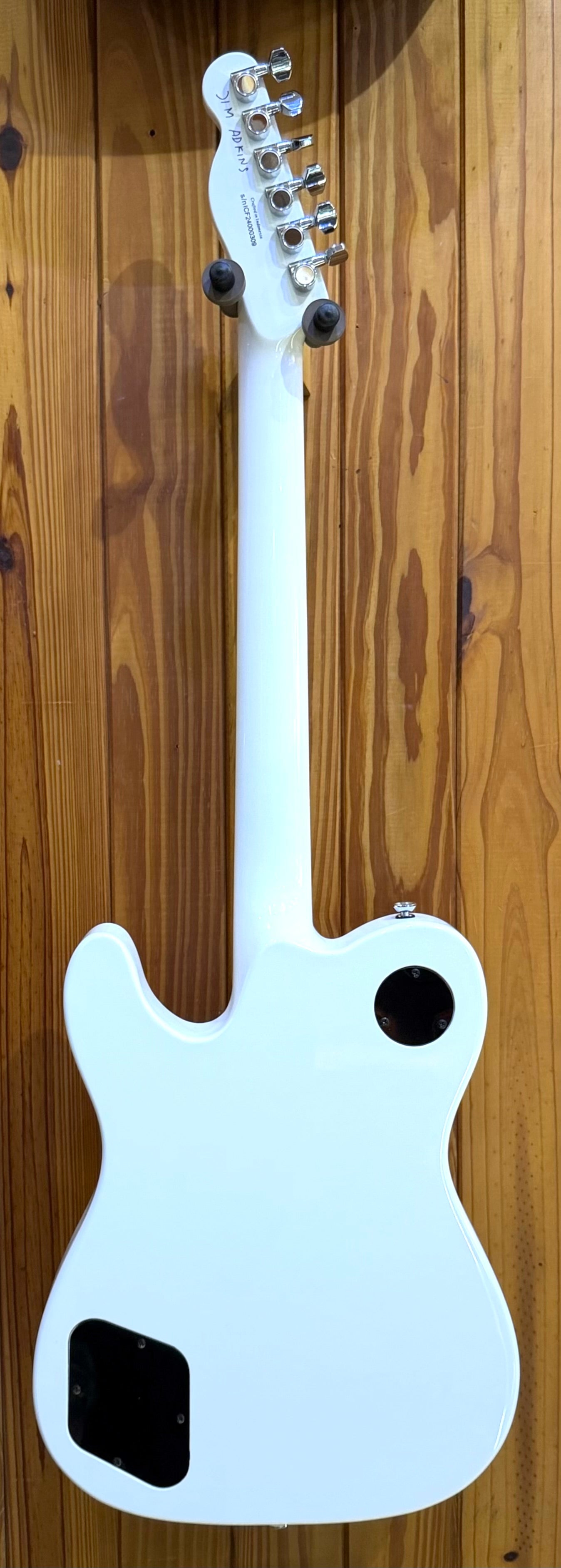 Fender Jim Adkins JA-90 Telecaster Thinline - White - Pre-Loved