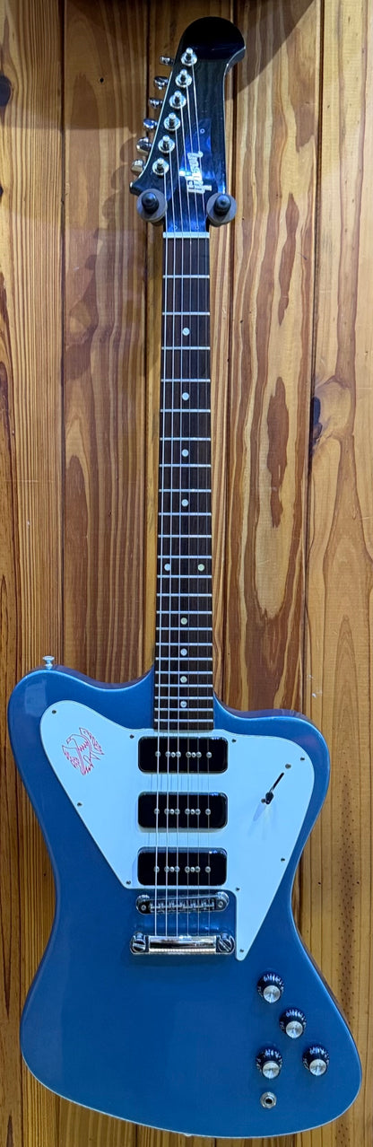 Gibson 2011 Firebird Non-Reverse III with 3 P-90s - Pelham Blue