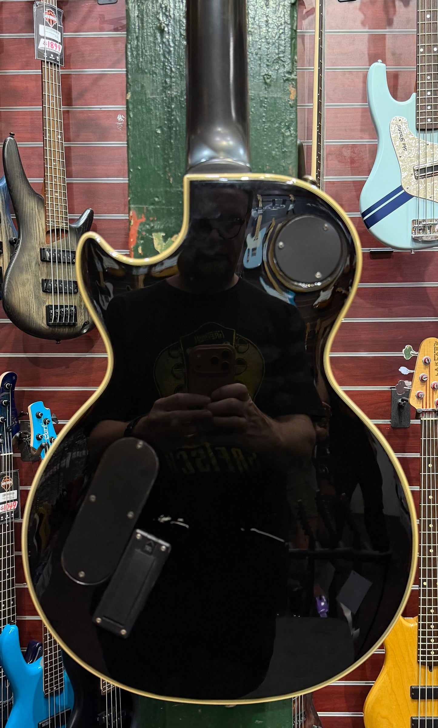 Epiphone Les Paul Custom Prophecy - Midnight Ebony - Pre-Loved