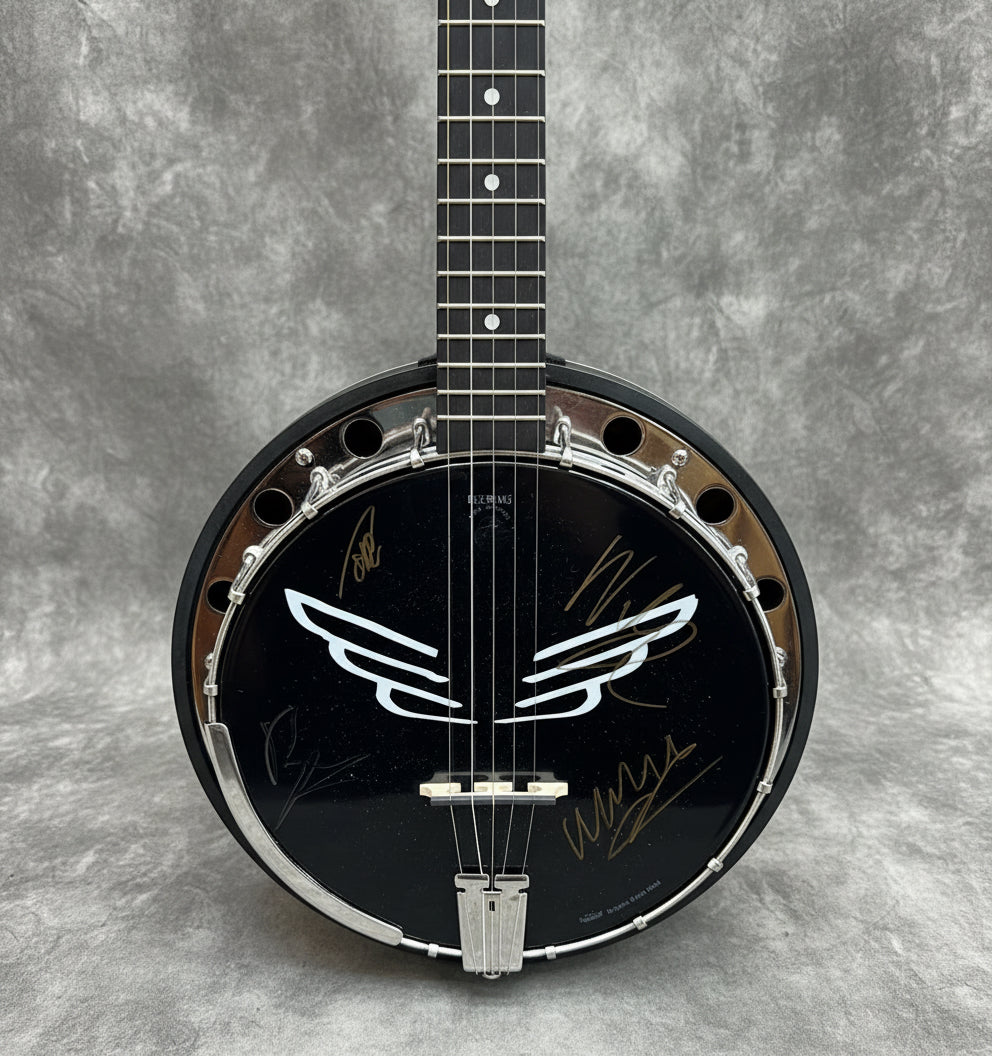 Deering Goodtime Unique 'Auckland' Banjo (Signed by Mumford & Sons) - Pre-Loved