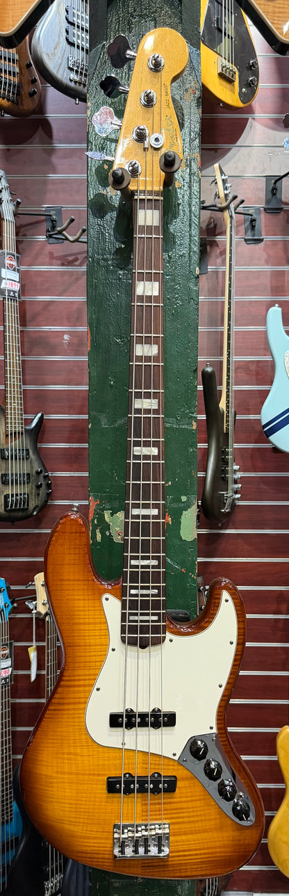 Fender Select 2013 Active Jazz Bass - Tobacco Sunburst - Pre-Loved
