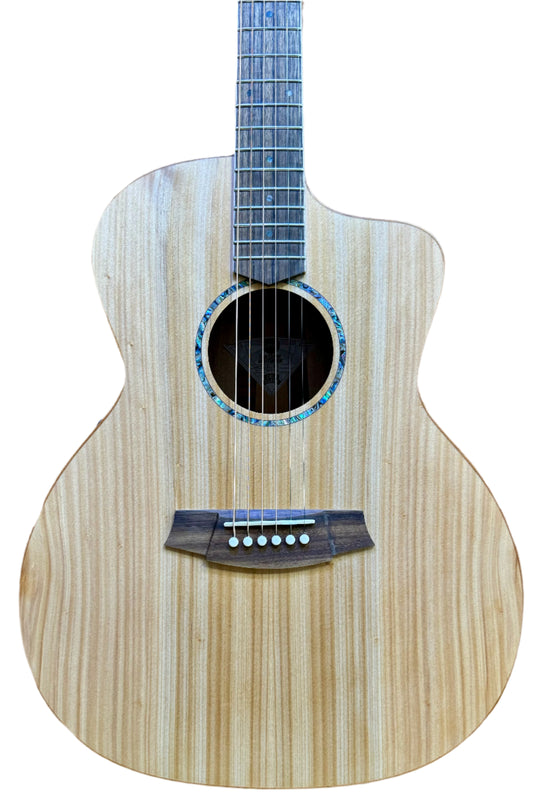 Cole Clark Studio Angel SAN1EC-BM - Bunya/Maple