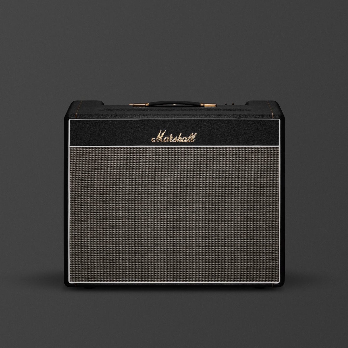 Marshall amplifier on a dark background