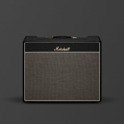 Marshall amplifier on a dark background