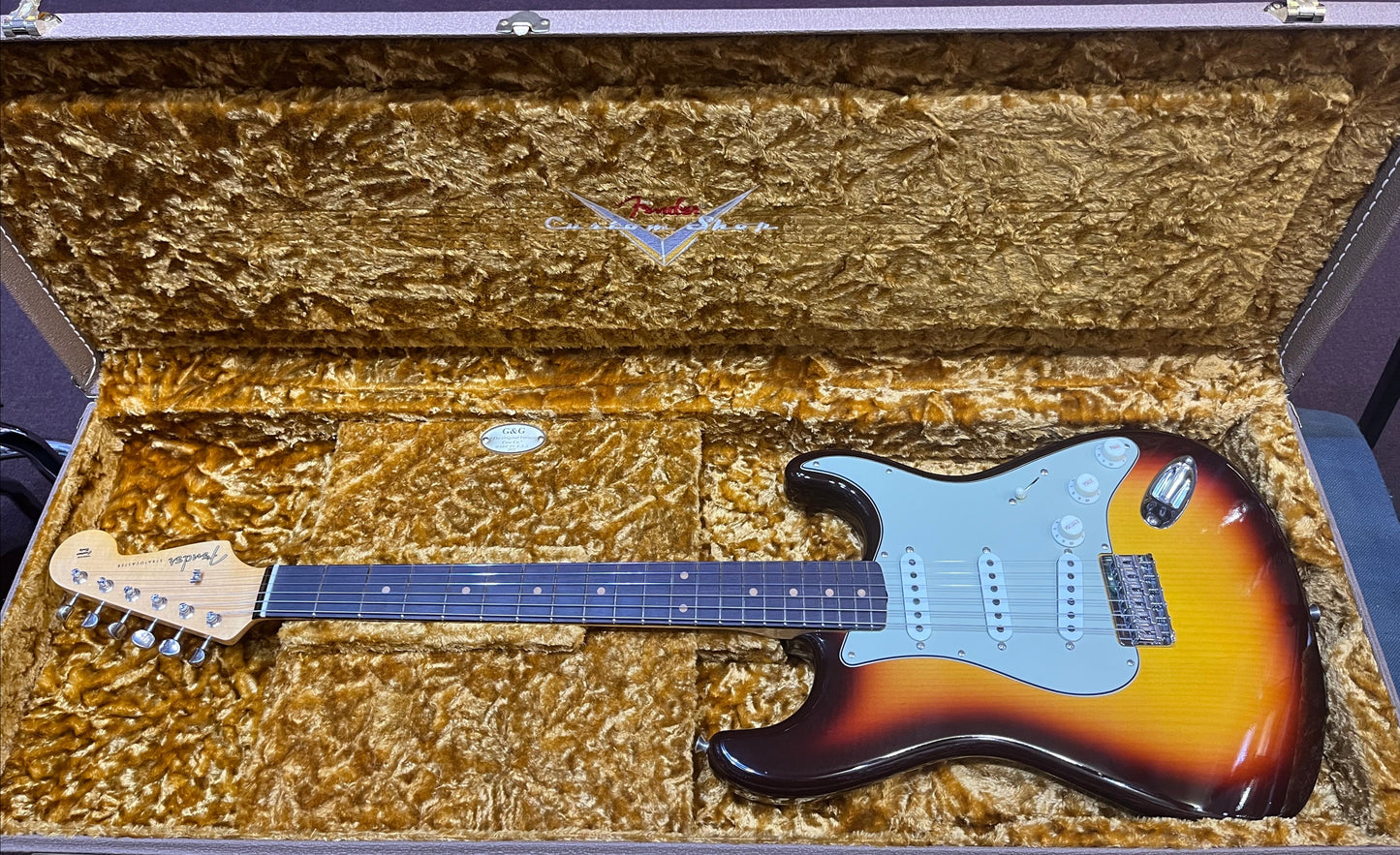 Fender Custom Shop 'Bad Brothers' '59 Stratocaster ' Time Capsule Finish' - Chocolate 3 Tone Sunburst