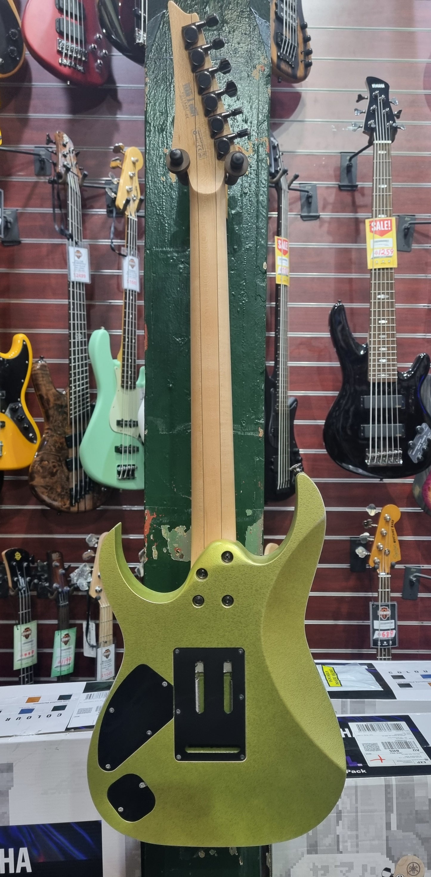 Ibanez Prestige RG2570E Electric Guitar Vital Gold Pre-loved