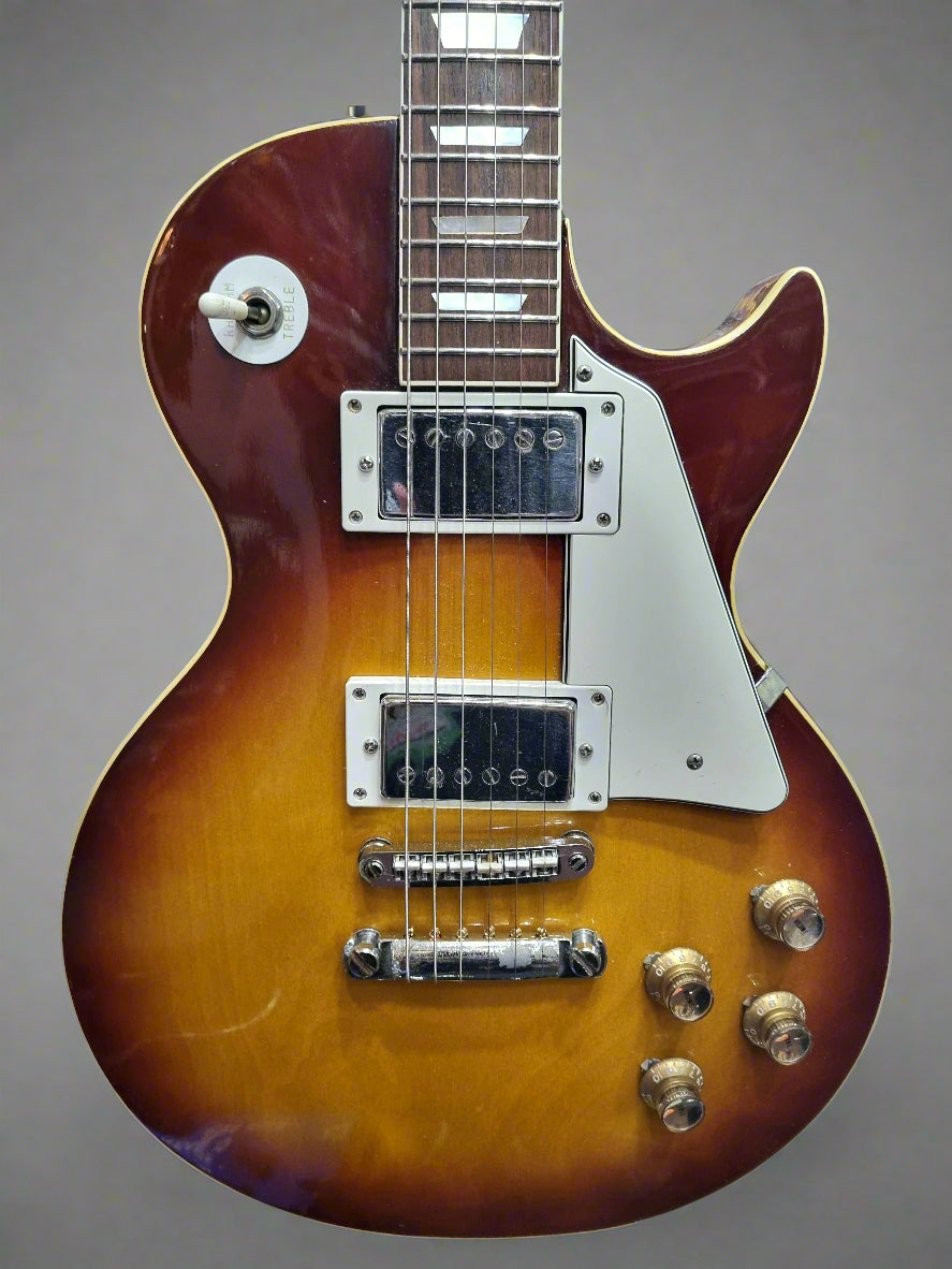Greco 1973 LP with Stainless Steel Frets - Sunburst - Pre-Loved