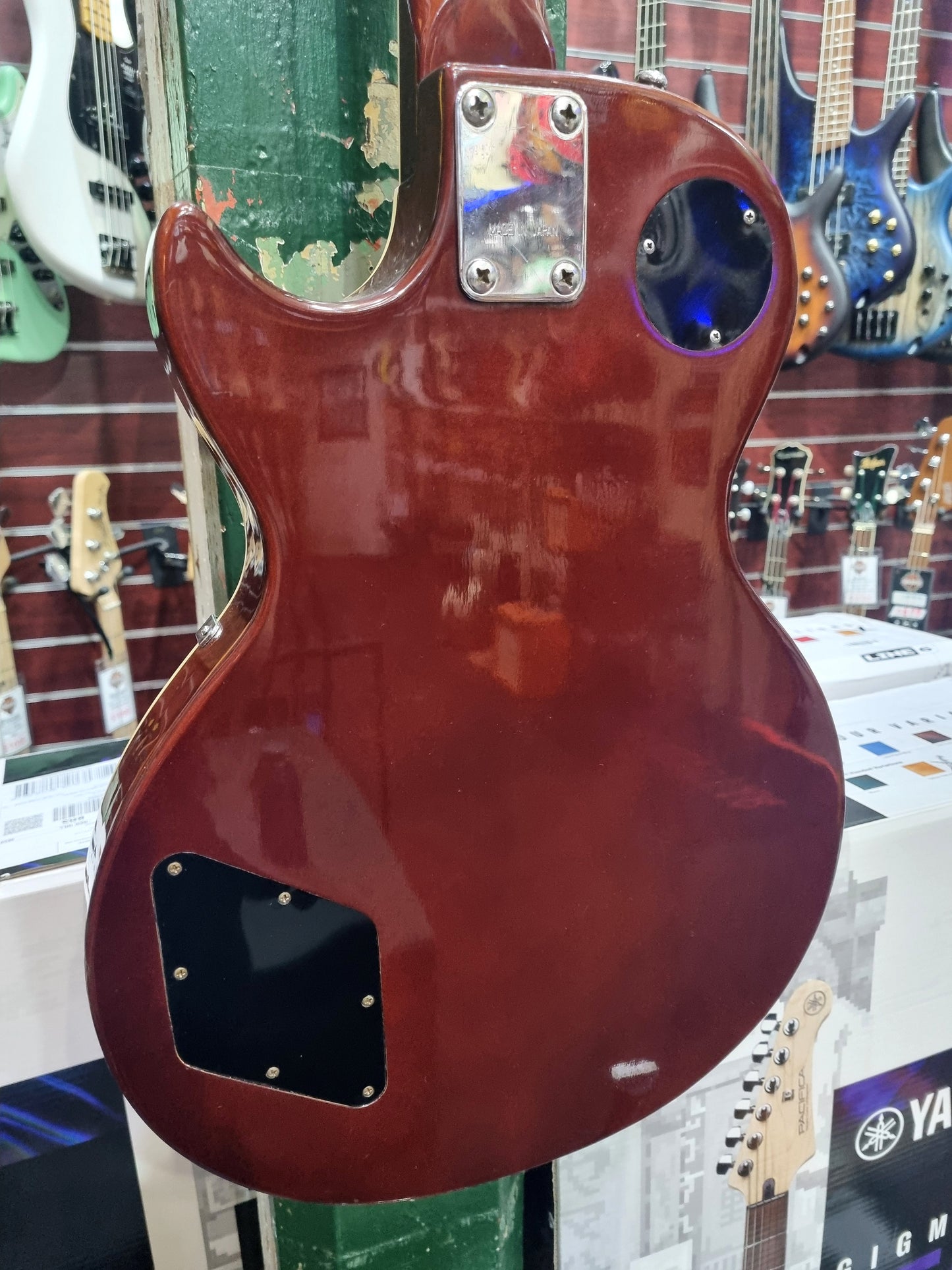 Greco 1973 LP with Stainless Steel Frets - Sunburst - Pre-Loved
