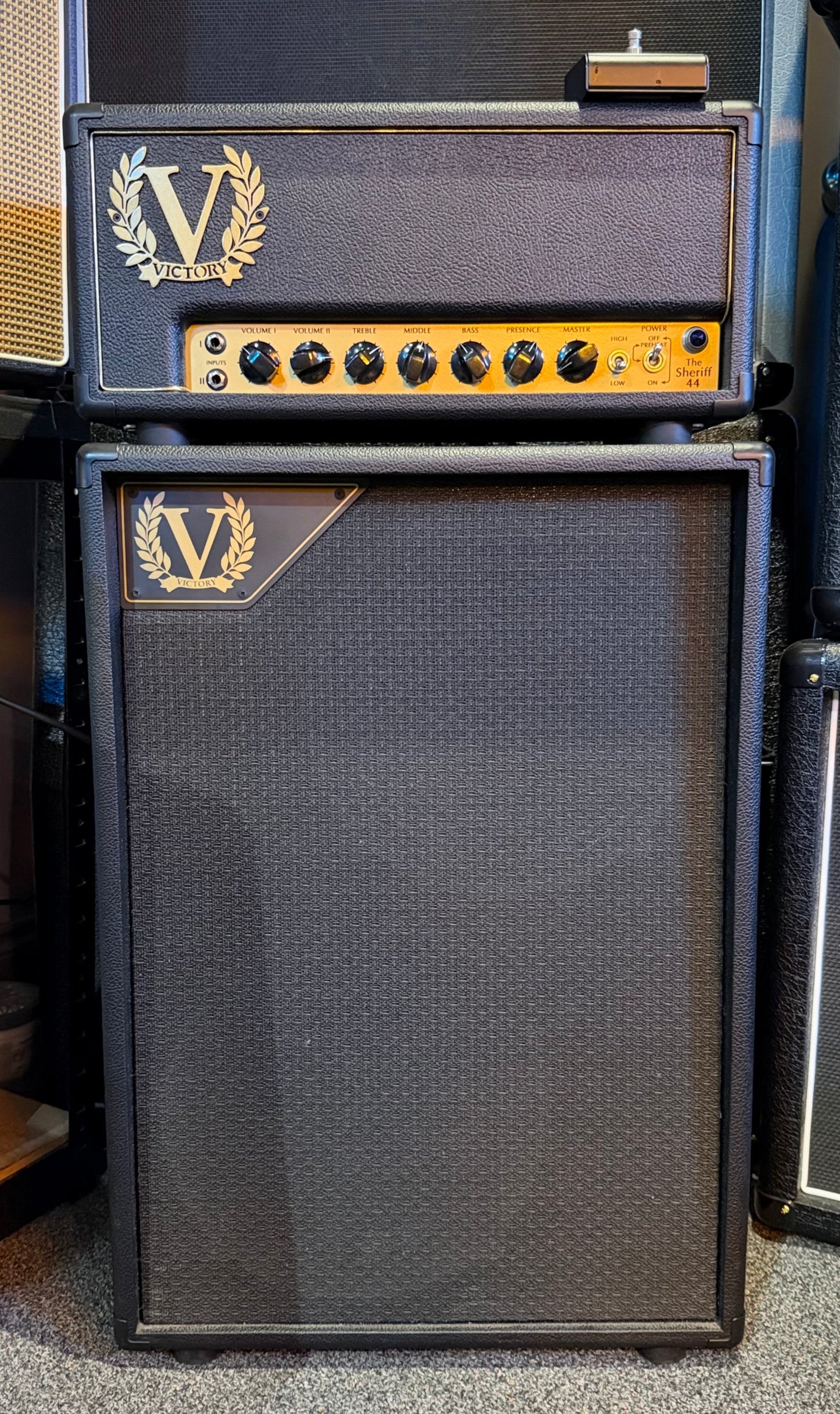 Victory 'The Sheriff' 44 Amplifier Head & 2X12 Cabinet - Pre-Loved
