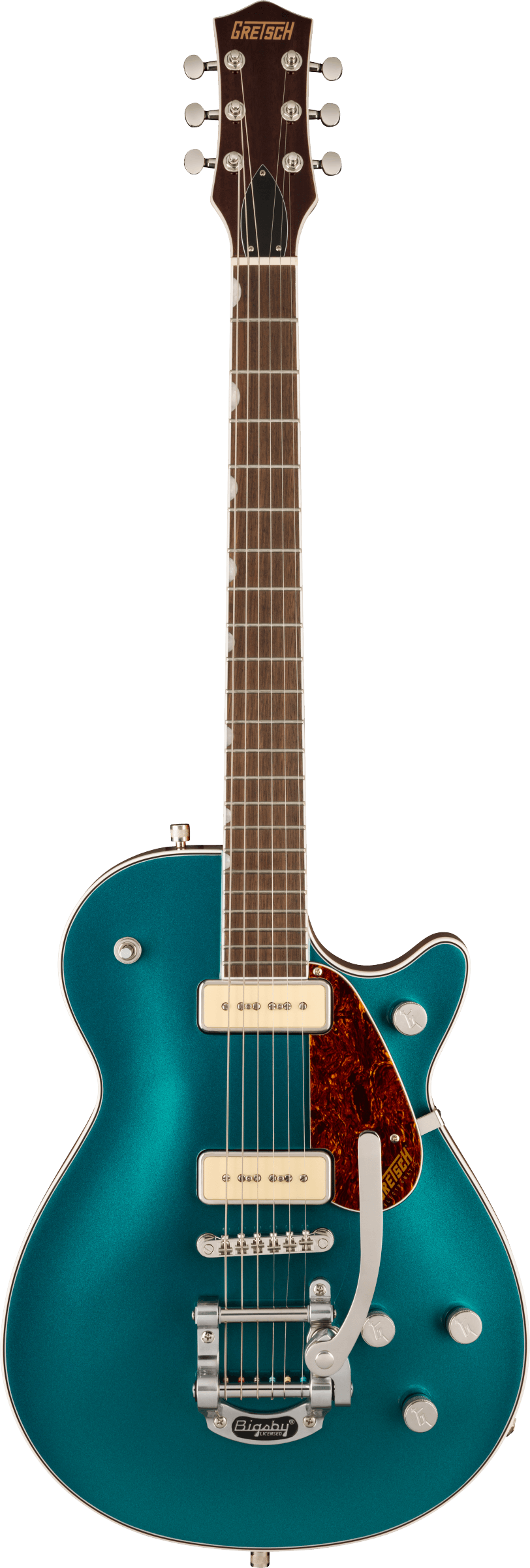Gretsch G5210T P90 Electromatic Jet Single Cut w Bigsby Cadillac Green