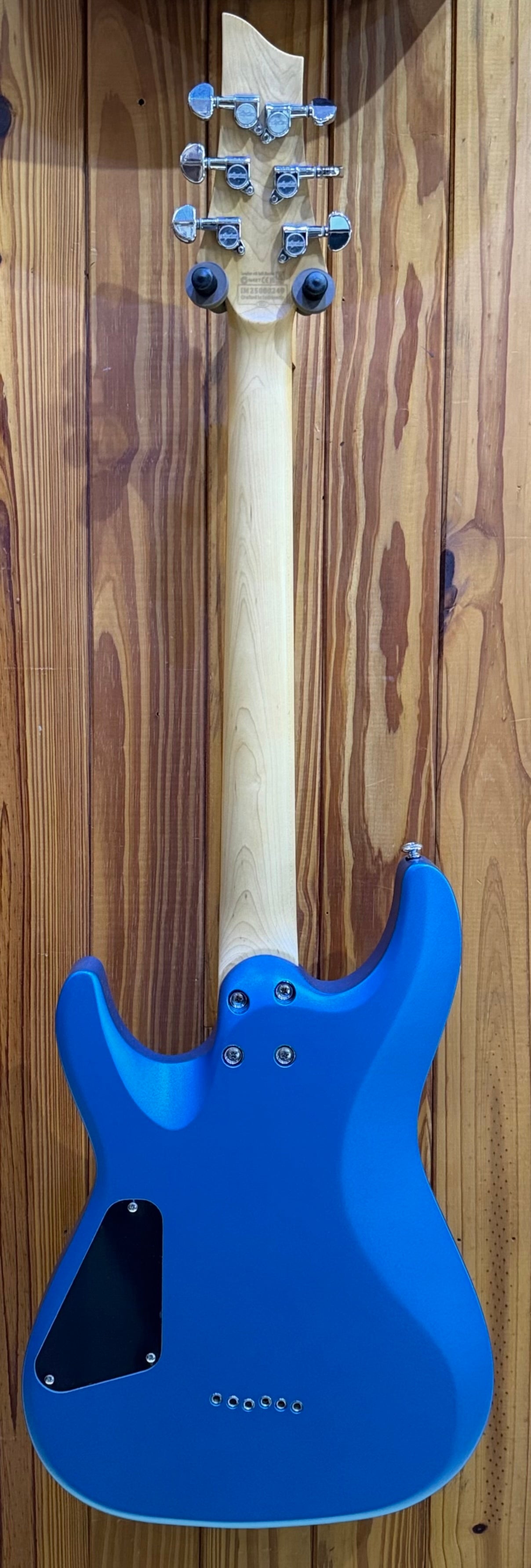 Schecter C-6 Deluxe - Satin Blue - Pre-Loved