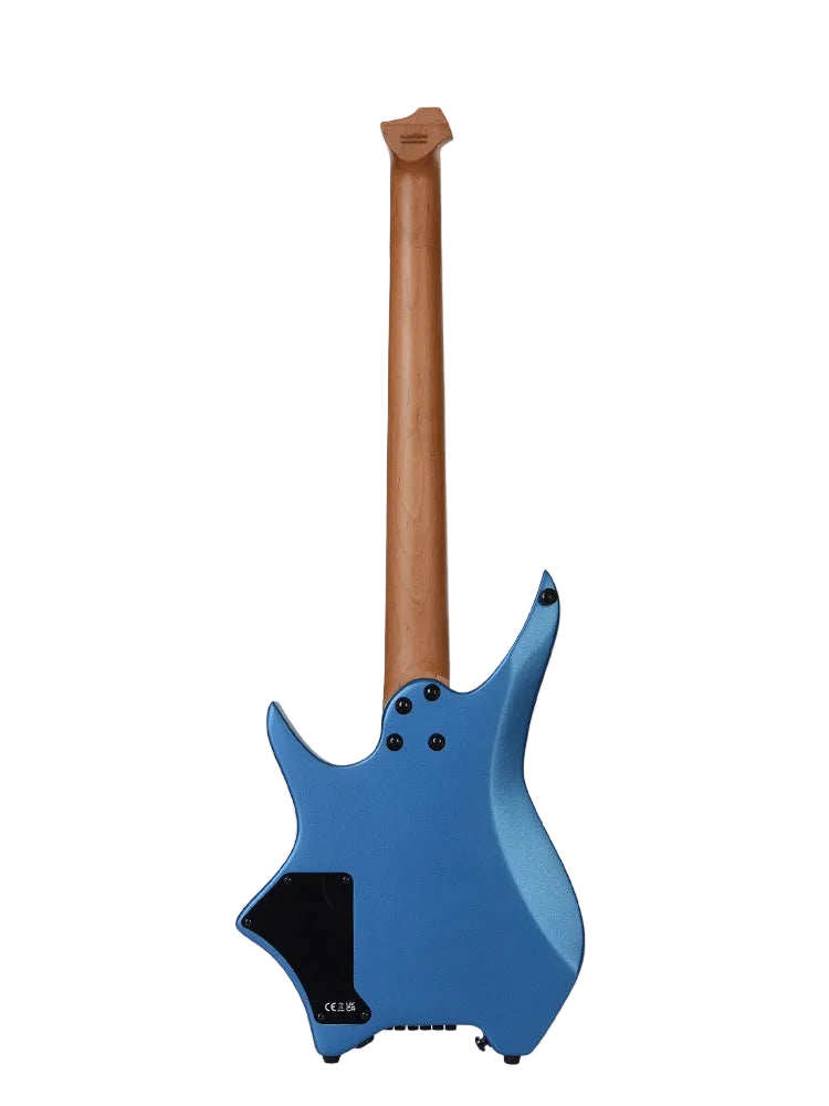 HILS HN3S-MEB Headless Electric Guitar - Satin Metallic Electric Blue