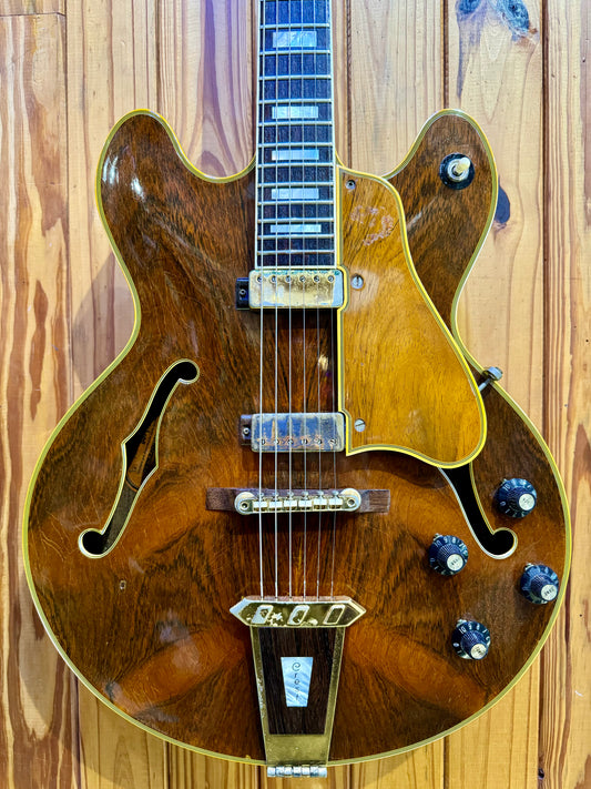 Gibson Crest Gold Approx 1969 Brazillian Rosewood Hollowbody
