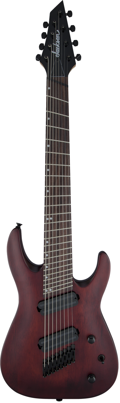 Jackson X Series Dinky Arch Top DKAF8 Multiscale - Stained Mahogany