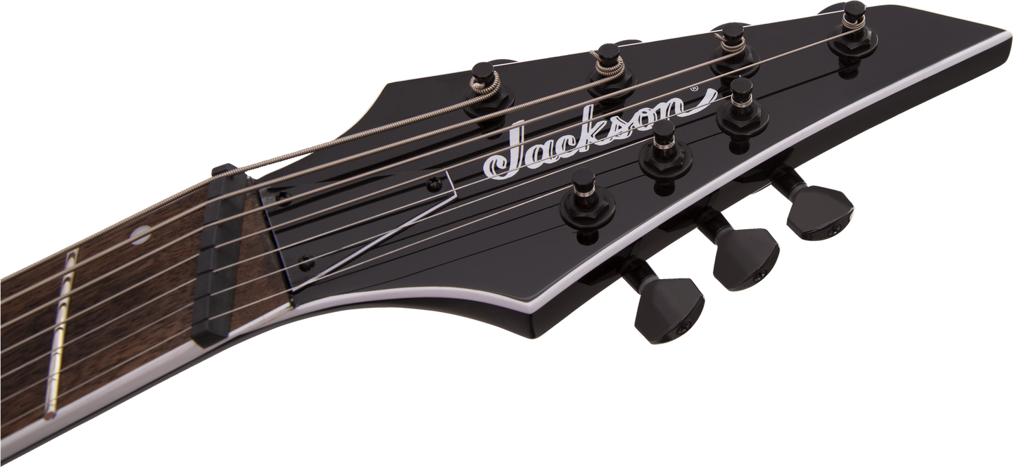 Jackson X Series Soloist Arch Top SLATX7 Q - Multi-Scale - Transparent Blue Burst