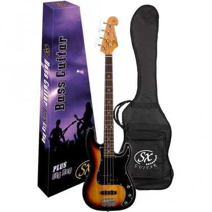 SX PJ Electric Bass VEP62TS Sunburst