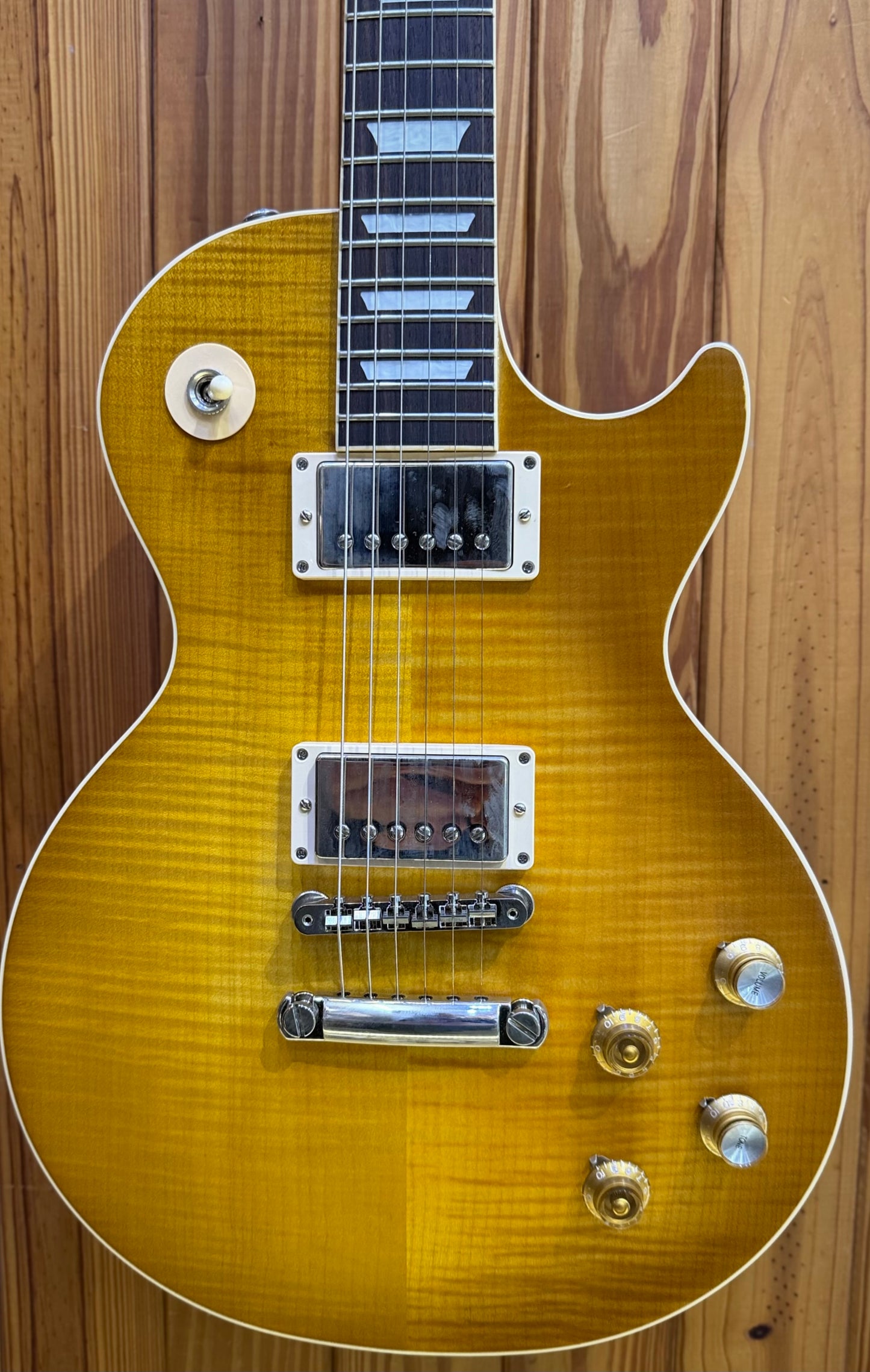 Gibson Kirk Hammett "Greeny” Les Paul Standard﻿﻿ - Greeny Burst - Pre-Loved