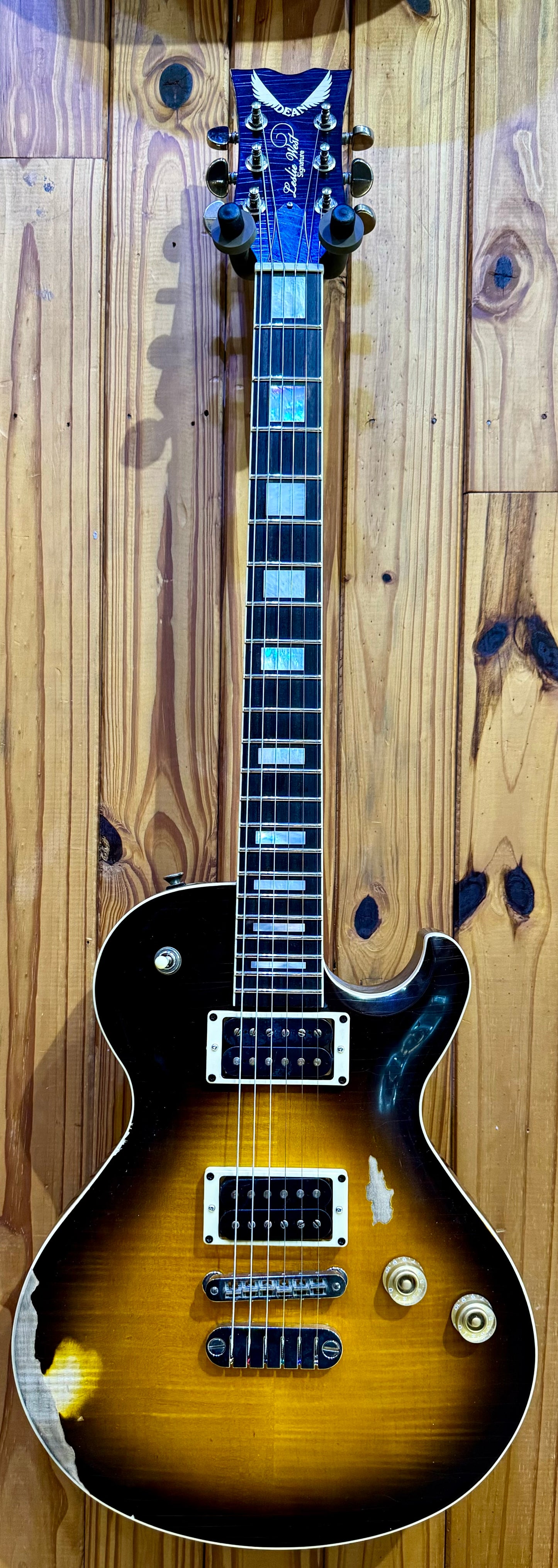 Dean USA Leslie West 'Tattered 'n Torn' TBZ