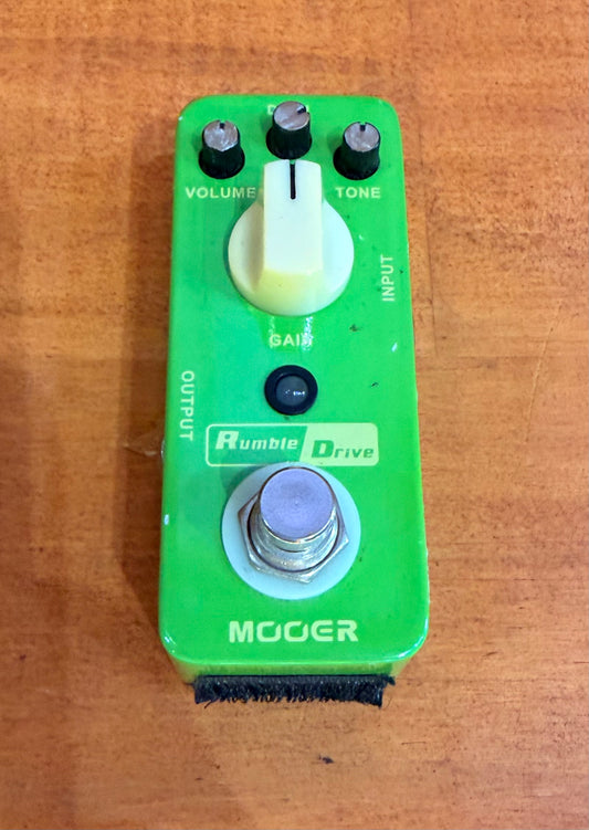 Mooer Rumble Drive Overdrive Pedal - Pre-Loved