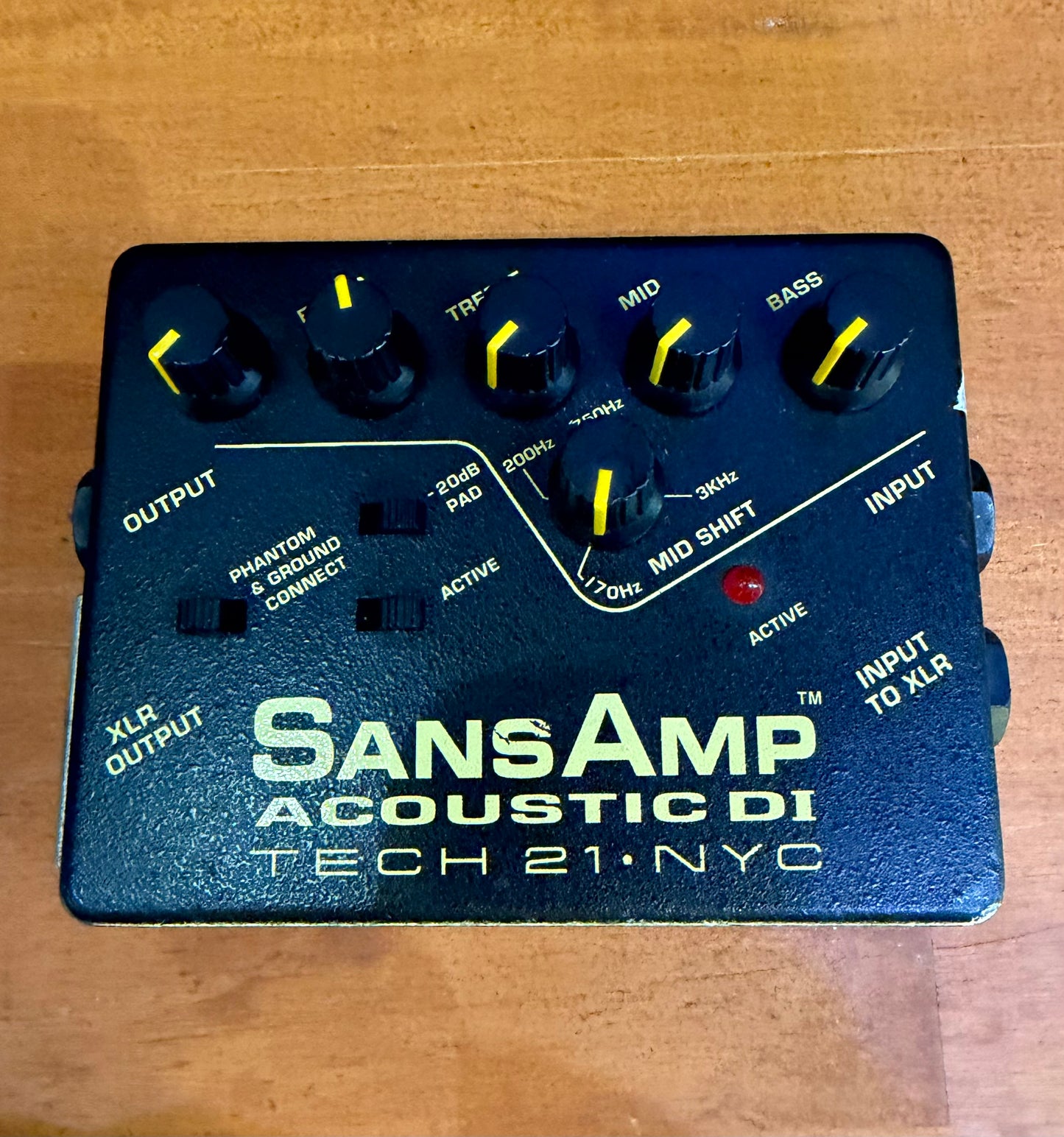 Tech 21 Sansamp Acoustic DI Pedal - Pre-Loved