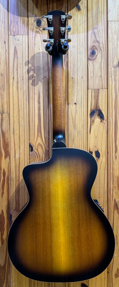 Cole Clark Studio Angel SAN1EC-BM - Bunya/Maple - Sunburst
