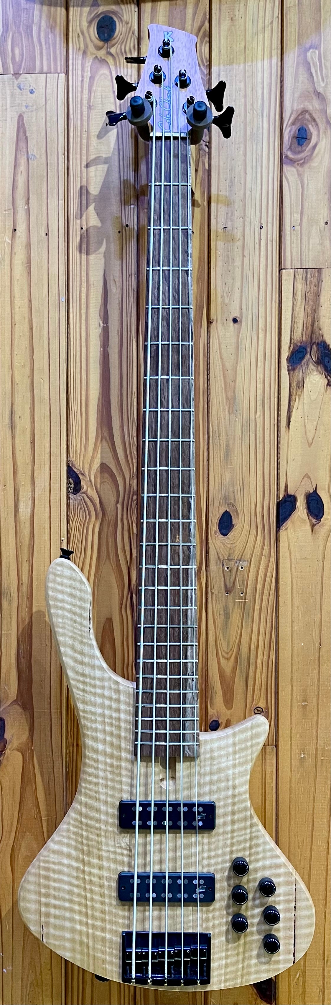 Cole Clark LLB5 Long Lady - Figured Mountain Ash Bass - 5-String
