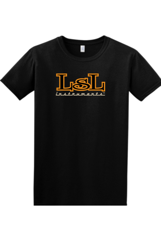 LsL Softstyle Logo T-Shirt - Black Long Sleeved -ONE ONLY!