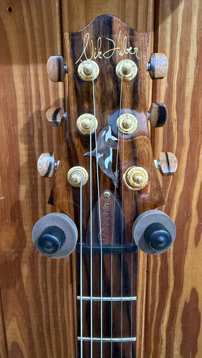 Nick Huber 'Dolphin Redwood' Electric Guitar - Pre-Loved