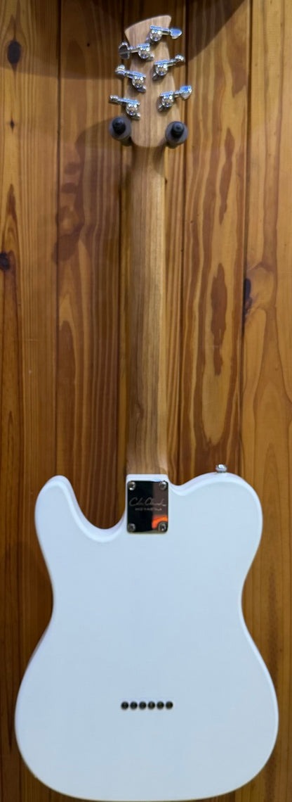 Cole Clark Culprit 3 Semi-Hollow SS Electric Guitar - White