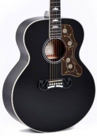 Sigma GJM-SG200 Jumbo Acoustic - Black