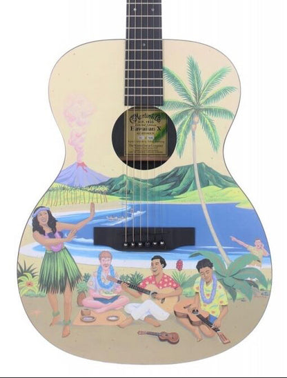 Martin & Co Hawaiian X Limited Edition Acoustic  Guitar w/ Hard Case
