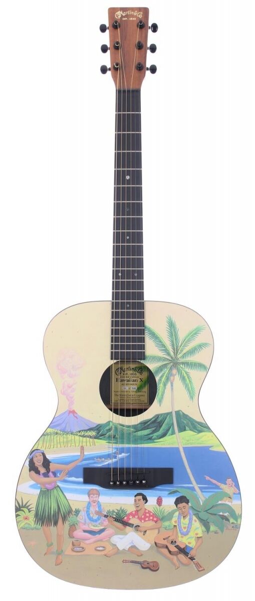 Martin & Co Hawaiian X Limited Edition Acoustic  Guitar w/ Hard Case